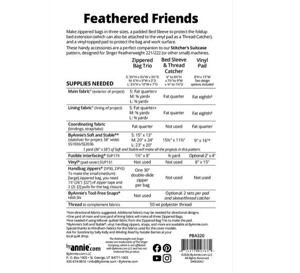 Feathered Friends Pattern