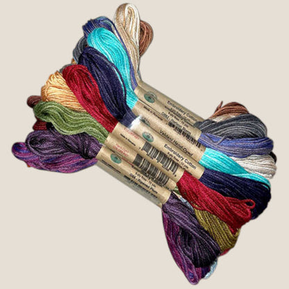 6-Ply Embroidery Cotton - Variegated (Tone-on-Tone)