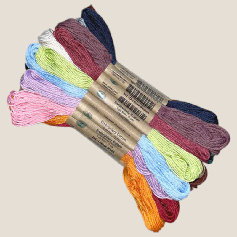 6-Ply Embroidery Cotton - Solids