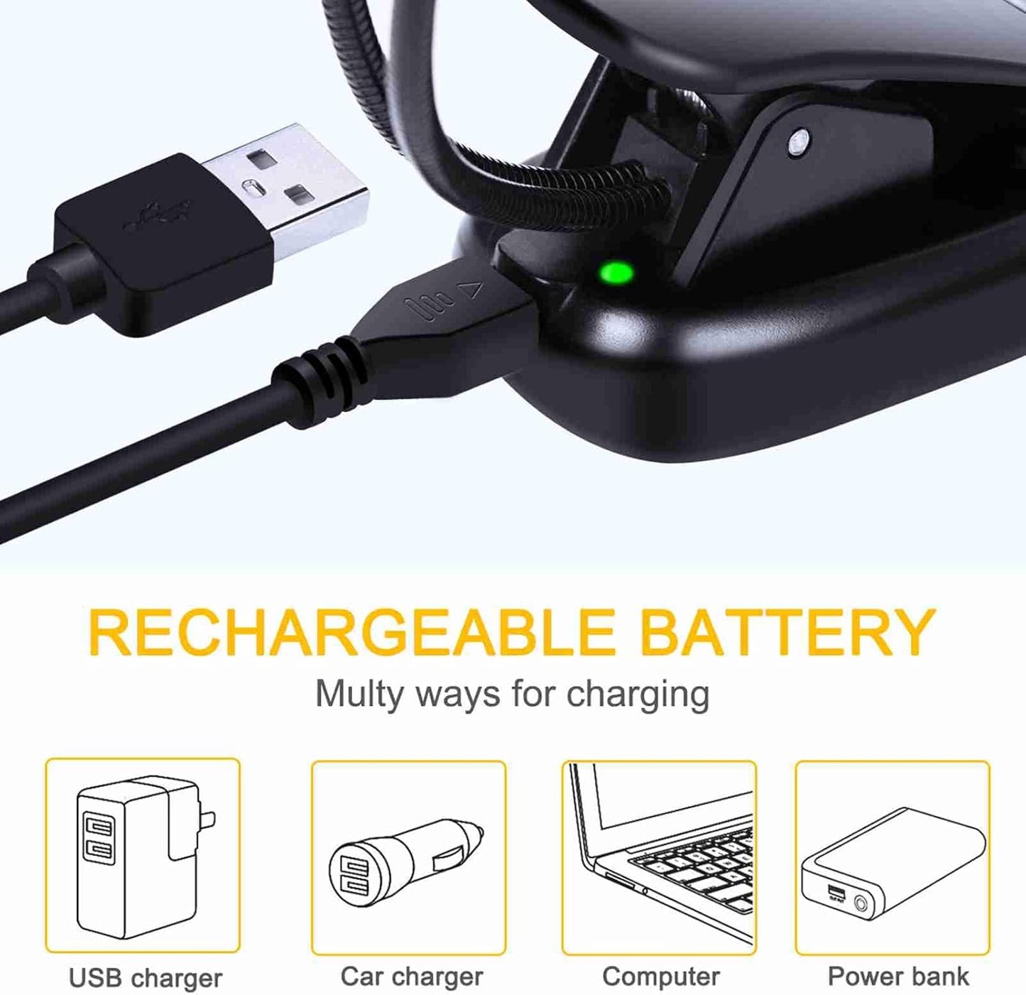 Clip-On Dual Head Light
