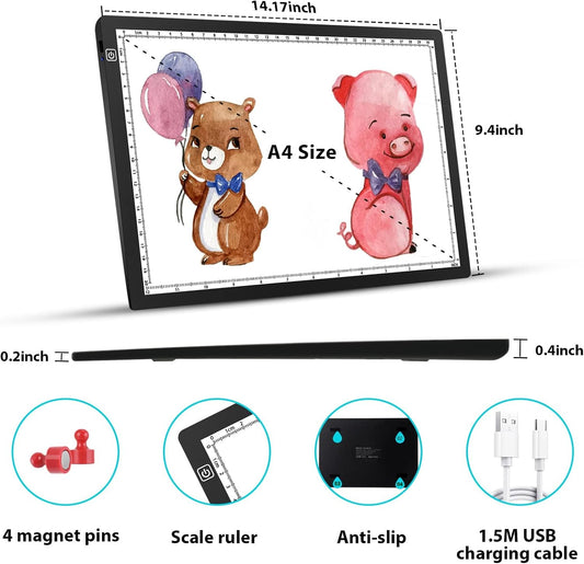LED Rechargeable Light Box
