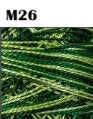 6-Ply Embroidery Cotton - Variegated (High Contrast)