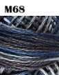 6-Ply Embroidery Cotton - Variegated (High Contrast)