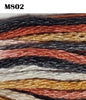 6-Ply Embroidery Cotton - Variegated (High Contrast)
