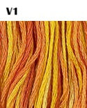 6-Ply Embroidery Cotton - Variegated (High Contrast)