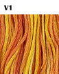 6-Ply Embroidery Cotton - Variegated (High Contrast)