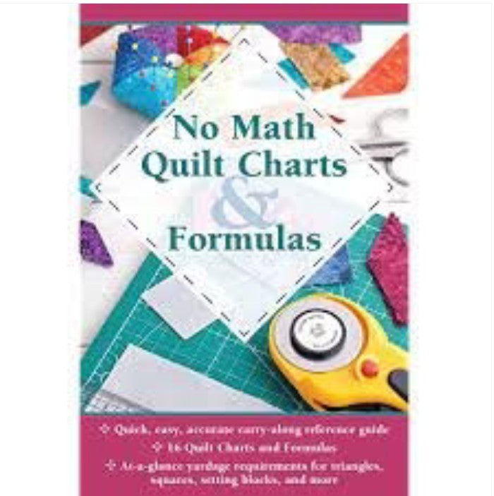 No Math Quilt Charts & Formulas  - Pocket Guide