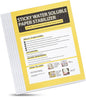 Sticky Water-Soluble Printable Stabilizer