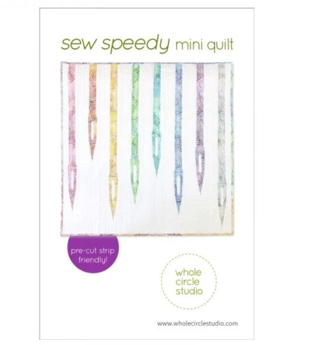 Sew Speedy Mini Quilt Pattern - Whole Circle Studio